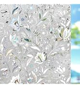 Kromapolis Window Film, Window Privacy Film, Window Vinyl Glass Covering, Stained Glass Decorativ...
