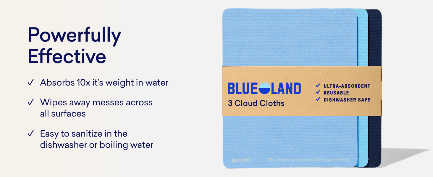 Blueland Cloud Cloth