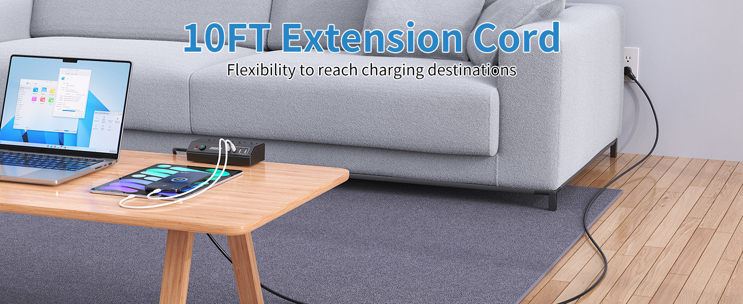 10FT Extension Cord