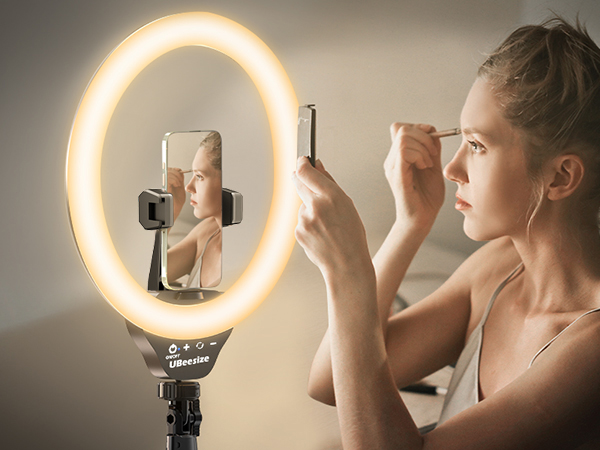 phone stand with light