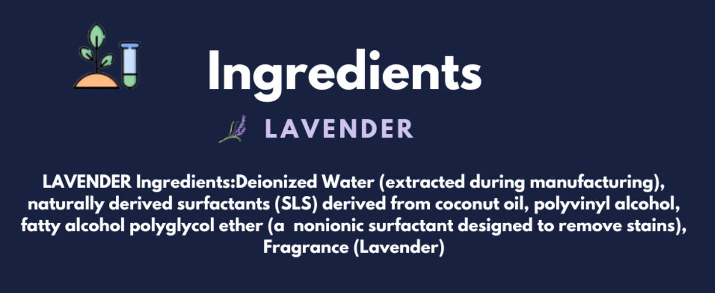 lavender ingredients sheets laundry club laundry detergent sheets clean ingredients