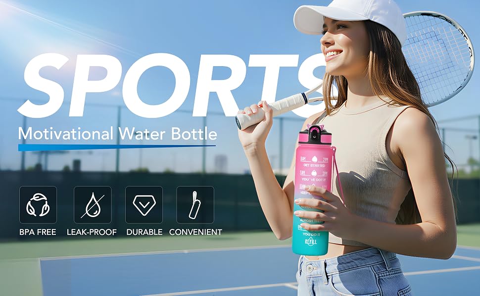 motavitional water bottle