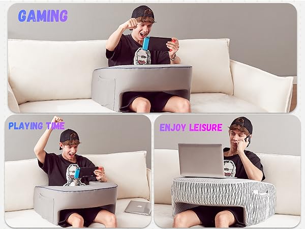 gaming pillow for lap