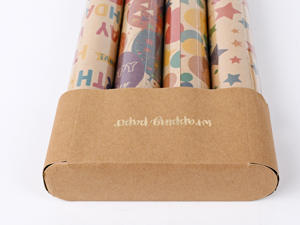 Birthday wrapping paper