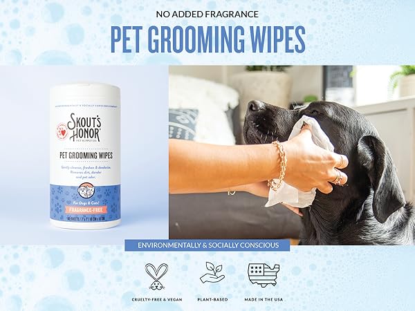 Grooming Wipes-Family
