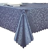 HOMOHEINI Rectangle Table Cloth,100% Waterproof Tablecloth Oil Proof Spill Proof Vinyl Table Clot...