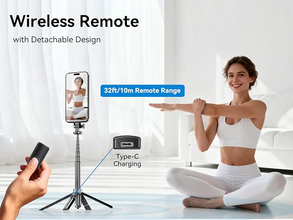 selfie stick tripod with remote phone tripod with remote tripod for iphone with remote bluetooth