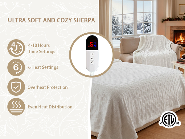 heated blanket electric blanket