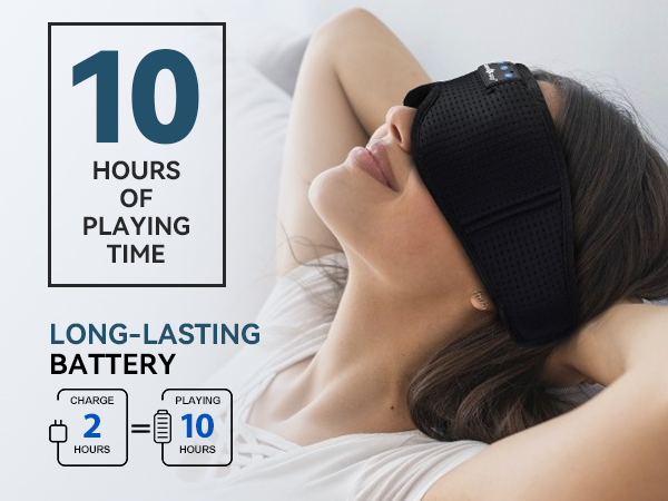 sleep headphones bluetooth sleep eye mask headphones headband for side sleepers cool gadgets gift