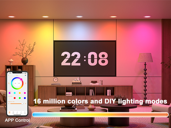 smart recessed lighting