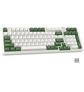 AUSDOM 98Pro Wireless Mechanical Keyboard, Triple Mode Hot-swappable Gaming Keyboard with Bluetoo...