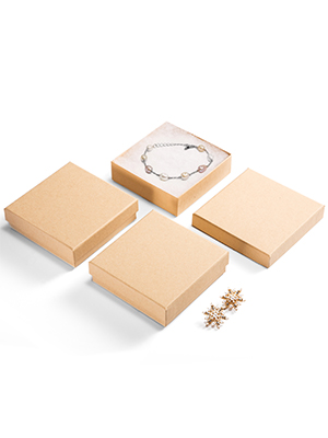 brown jewelry gift boxes small jewelry boxes packaging jewelry organizer kraft jewelry boxe