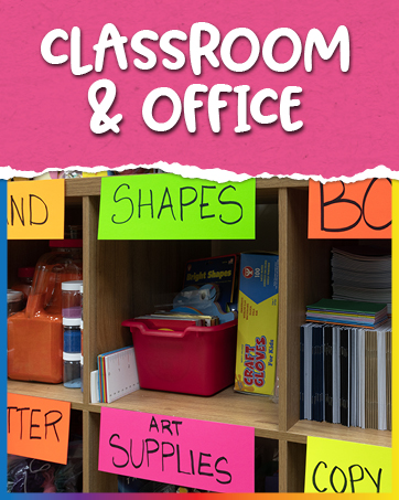 classroom and office