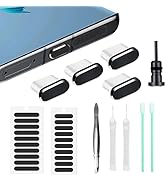 Gavemi USB C Dust Plug Dust Cover for Phone USB Type C Charging Port Speaker Anti Dust Protection...