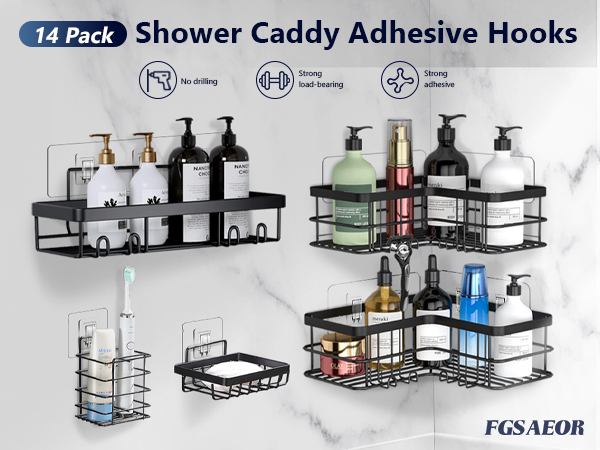 Shower Caddy Adhesive Replacement