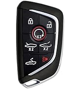 Smart Key for Corvette C8 2020-2024, Alliskeys 7-Button Proximity Key Fob Replacement for Chevrol...