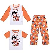 Bioworld Dragon Ball Z Goku Boy's 3-Pack Pajama Set