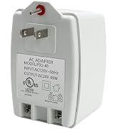 24V 40VA Plug-in Transformer,Doorbell AC Power Supply Adapter with PTC Fuse - Ring Doorbell and T...
