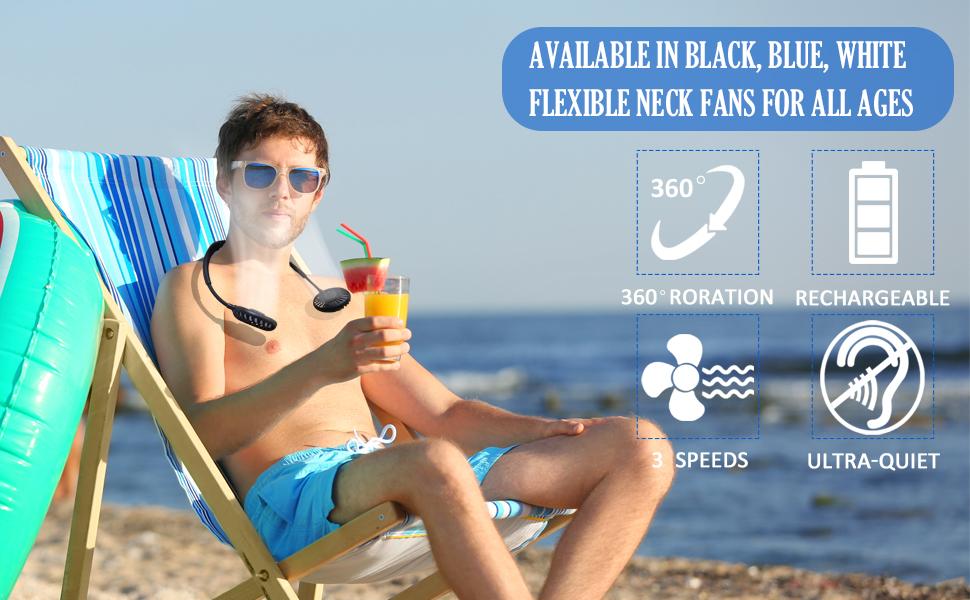 neck fan for men