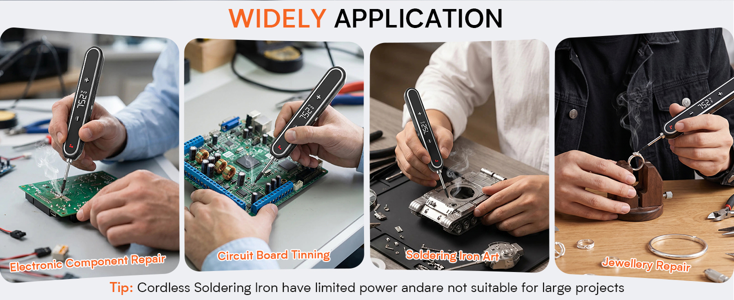 Mini Cordless Soldering Iron Kit
