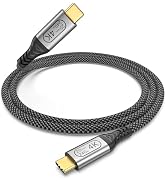 Bkduice USB C Monitor Display Cable 3FT, 4K USB C 3.2 Gen 2x2 Video Cable, 20Gbps High Speed Data...