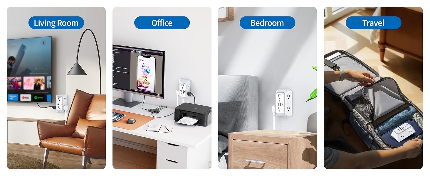 multi plug wall outlet
