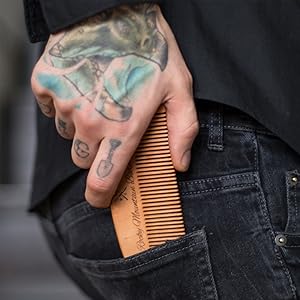 Wood Comb for Men