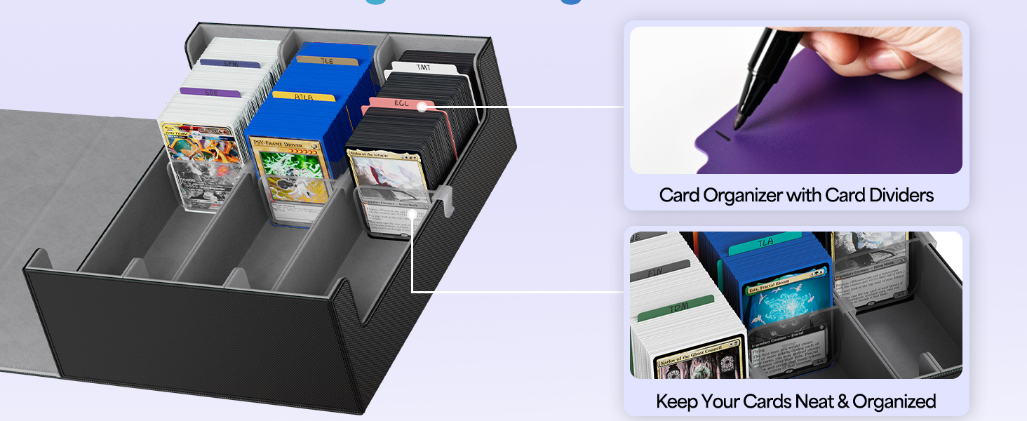 trading card storage box