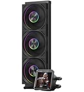 PCCOOLER CPU Cooler AIO Liuquid Freezer, 3.4-inch IPS Display, 360mm ARGB Water Cooling, High-Per...