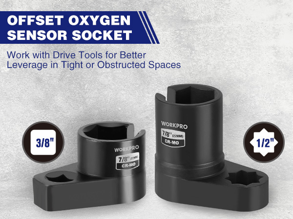 Oxygen Sensor Socket Set
