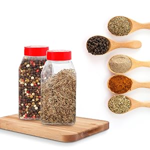 Multi-Purpose plastic jars