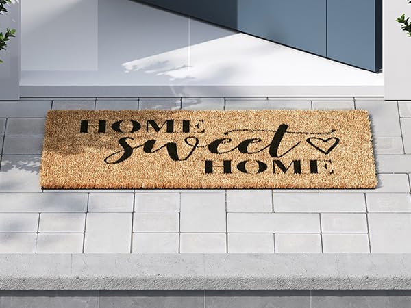 Welcome mat Front door mat Outdoor doormat Indoor welcome mat Eye-catching design