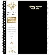 2027-2028 Monthly Planner - 2 Year Planner 2027-2028, JAN 2027 - DEC 2028, 9" x 11", 2 Year Calen...