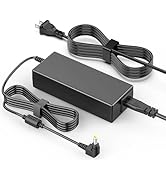 HFLRZZ 19V Power Supply Compatible with Asus Monitor 27 24 23 22 inch VX238H, VX238H-W, VX228, VX...