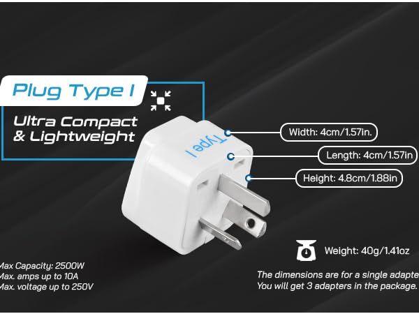 australia plug adapter