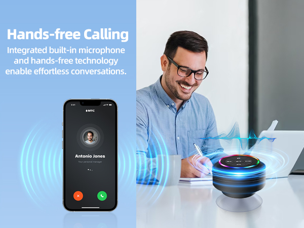 blue tooth shower speaker wireless