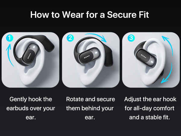 open earbuds wireless bluetooth