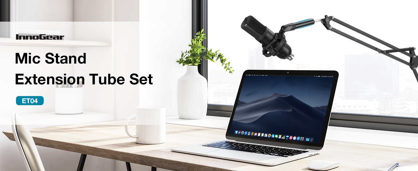 mic stand extension tube