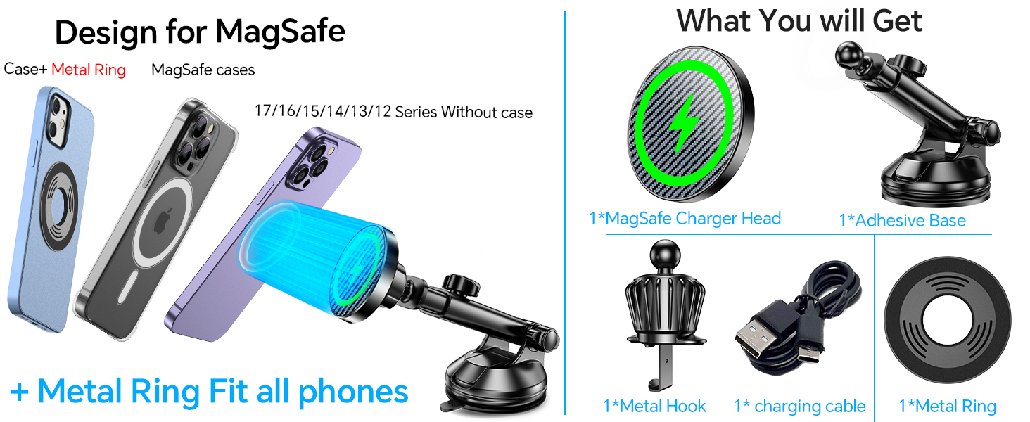 magnetic phone car mount