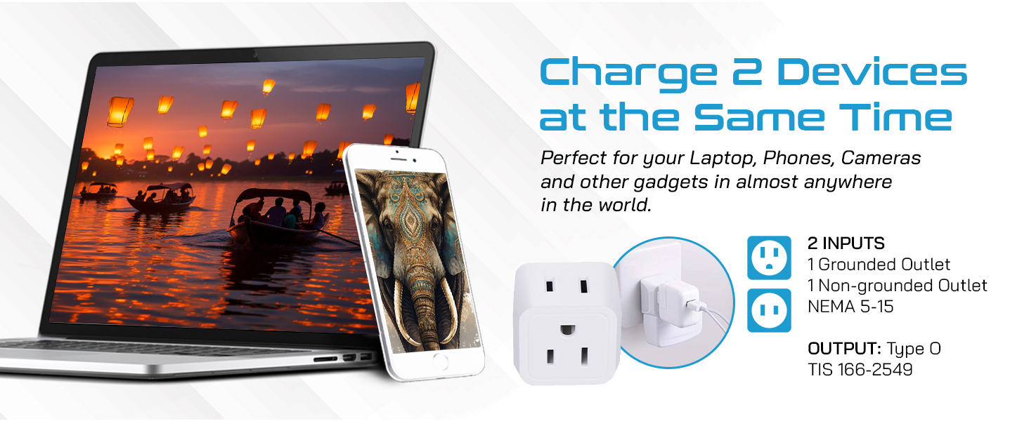 usa to thailand power adapter