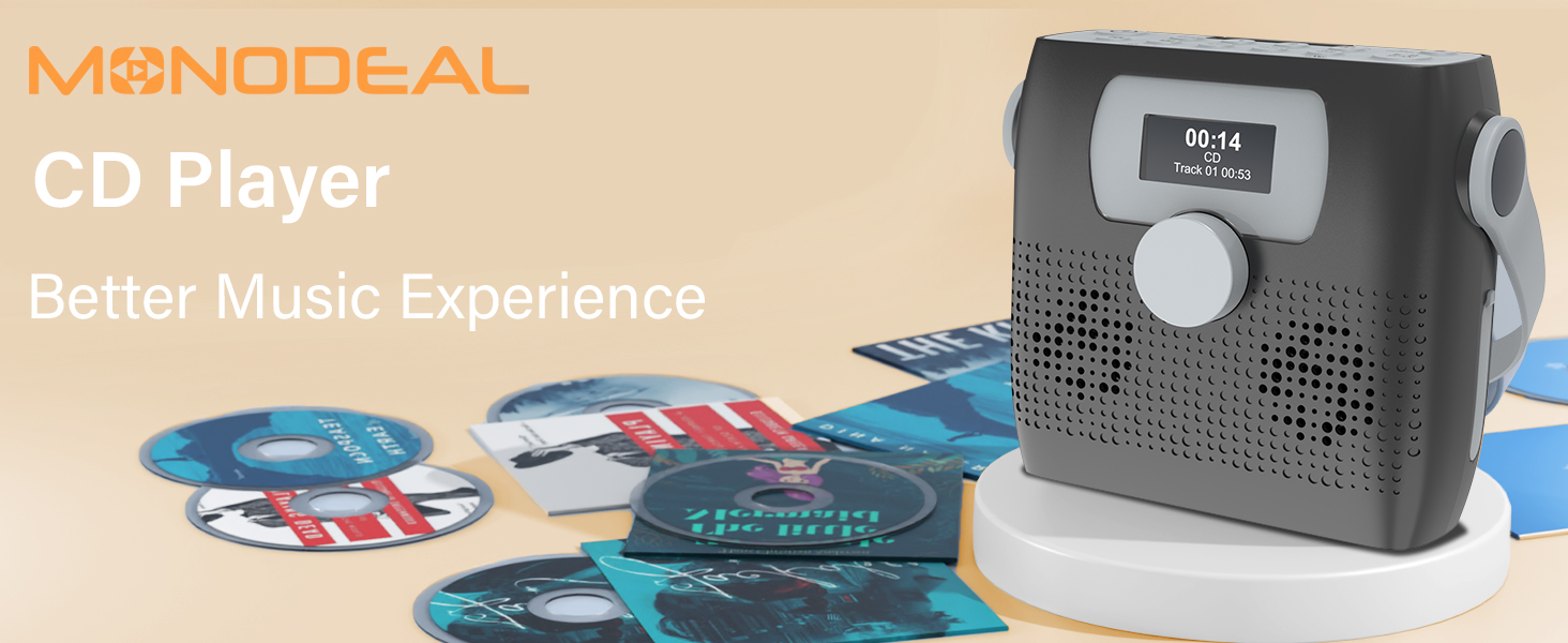 portable cd players with bluetooth