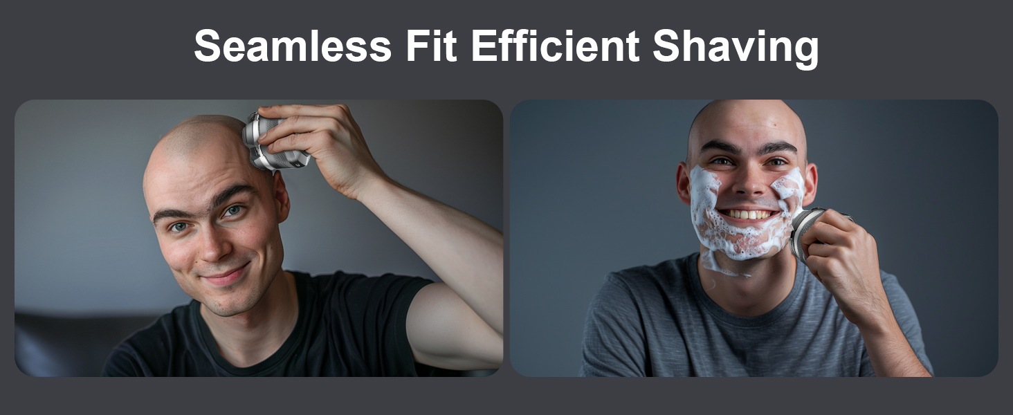 Seamless Fit Efficient Shaving