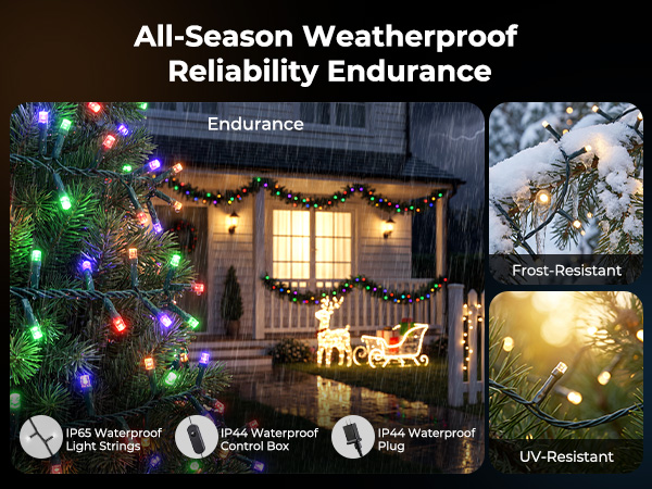 Color Changing Christmas Lights