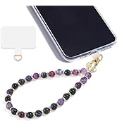 Marble Beaded Phone Wrist Strap