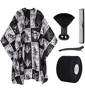 Waterproof Hair Cutting Cape Barber Cape for Men Haircut Cape Hair Cape for Haircuts Salon Cape B...