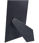 10 Pcs Black Easel Back for Picture Frame – 4 x 6-inch Frame Back Easel with directional leg for ...
