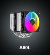 SAMA A60L Dual Tower CPU Air Cooler, 6 Heat Pipes, Dual 120mm ARGB PWM Fans, 265W TDP Cooling, Qu...