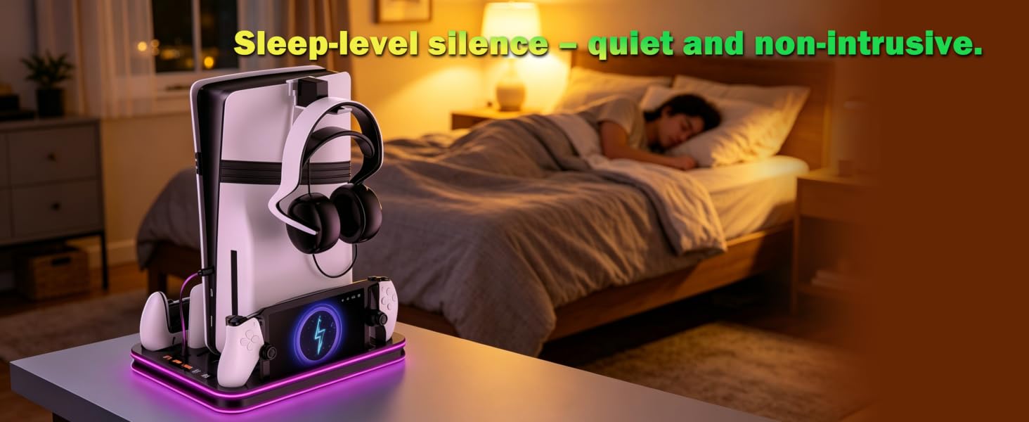 Sleep-level silence – quiet and non-intrusive.