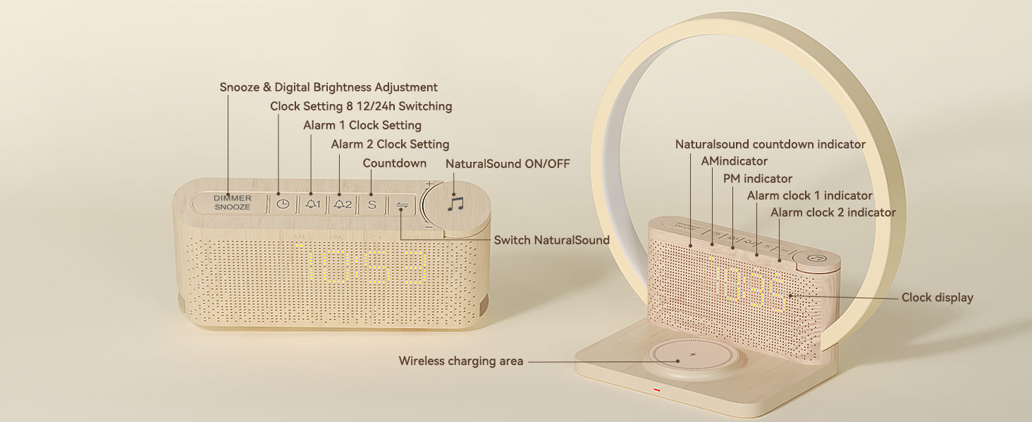 Sunrise Digital Alarm Clock