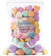 Large Conversation Hearts Candy 10oz – Valentines Bulk Mix & Mother’s Day Edition – Ideal for Cel...